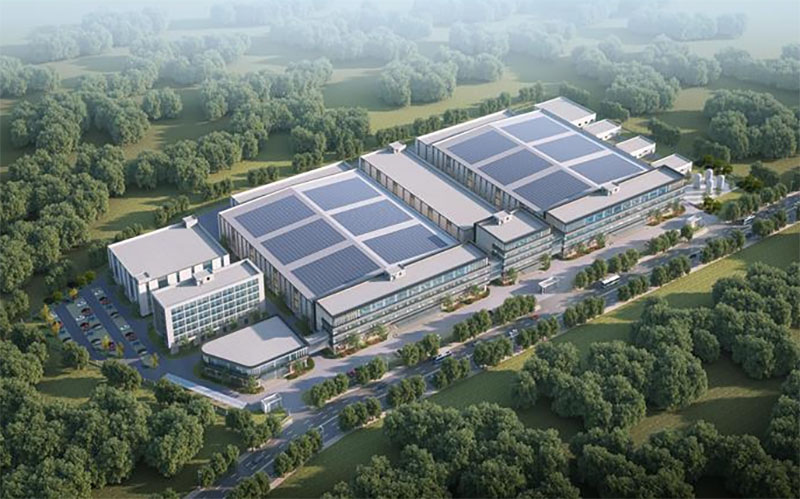 云和首條晶圓產(chǎn)線主廠房封頂，百億級(jí)“芯”引擎全面加速！